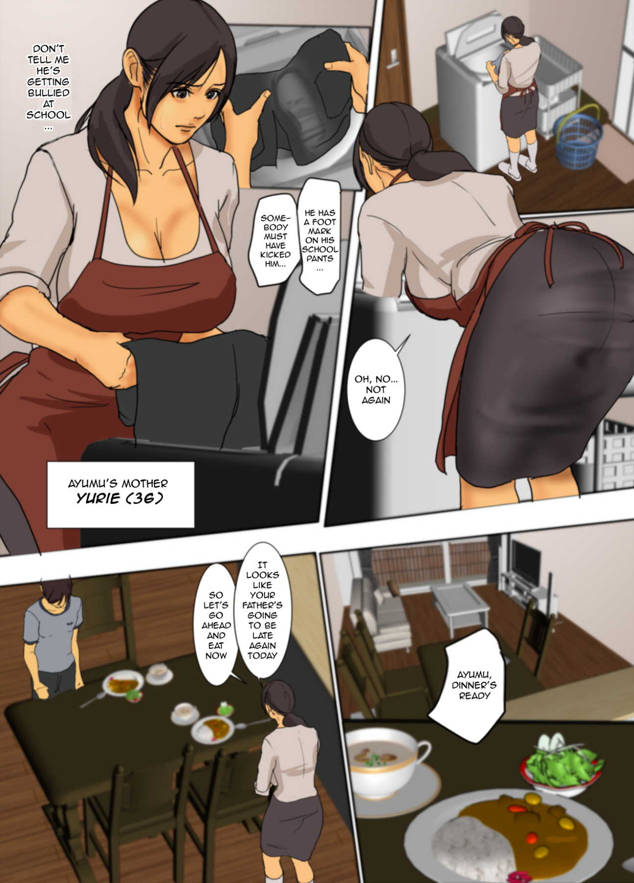 Hentai Manga Comic-Sacrificial Mother-Read-3